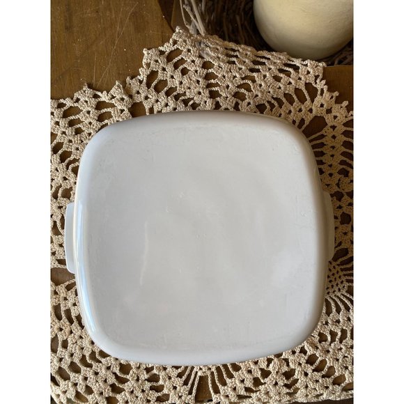 CORNING WARE Le PERSIL - 1970s Spice of Life Oven Ware - Square Dish - 8 1/2" - Picture 5 of 9